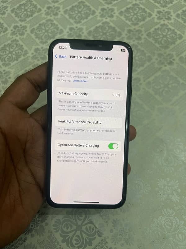 iphone x black 256gb PTA 4