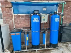 Water Softener System. Whole House Filtration Plant