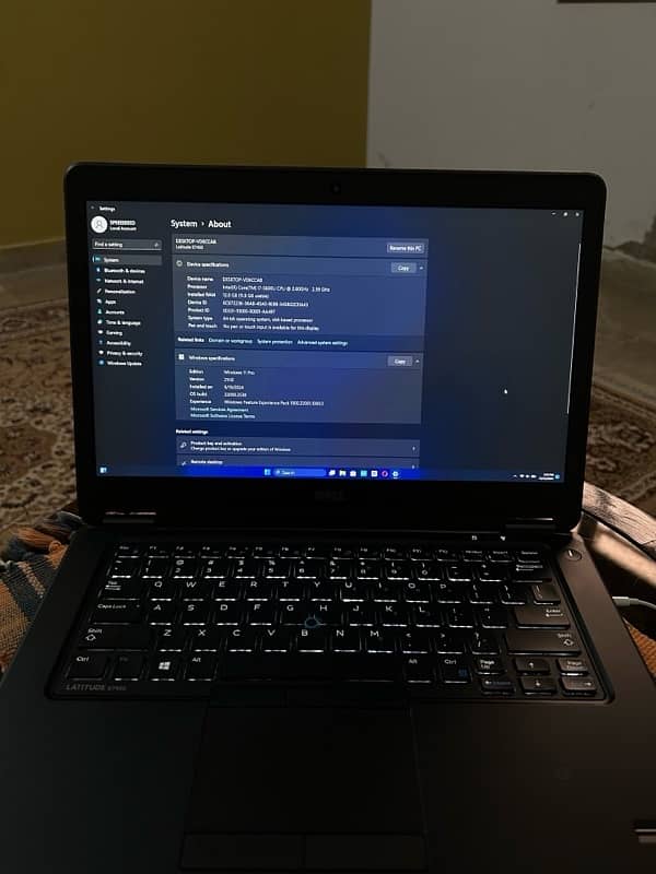 Dell Latitude E7450 i7 5th gen 0