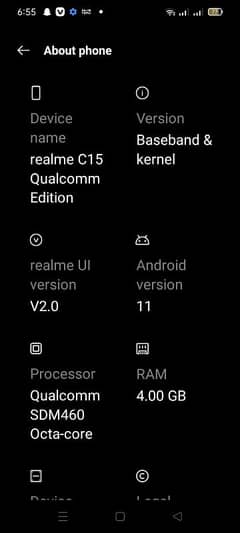 realme c15 mint condition hy only set hy 4 64