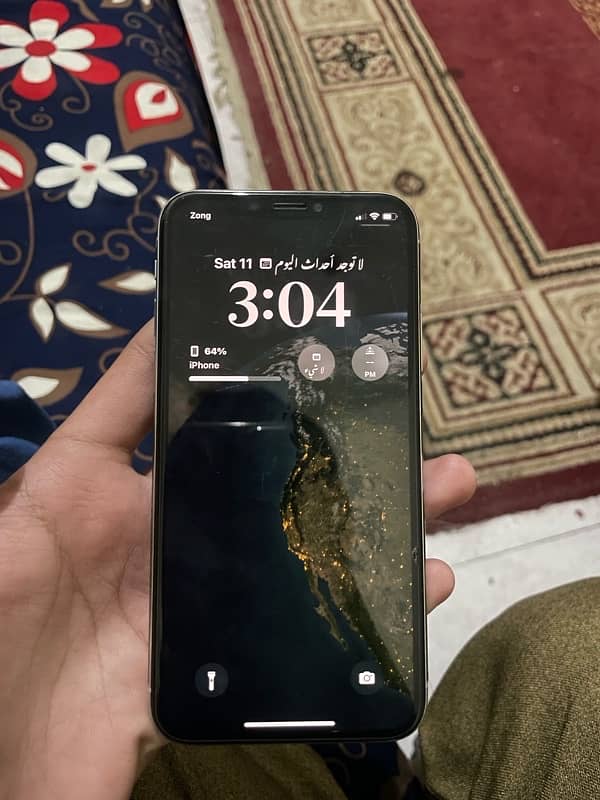 Iphone x pta approved 64gb 5