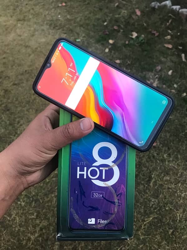 infinix Hot 8 lite 32gb Exchng Posibl 1