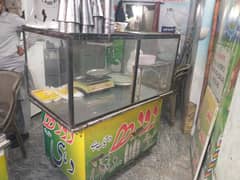 wheel counter for fries,Chaat,dahi bhaly,golgappy and milk use