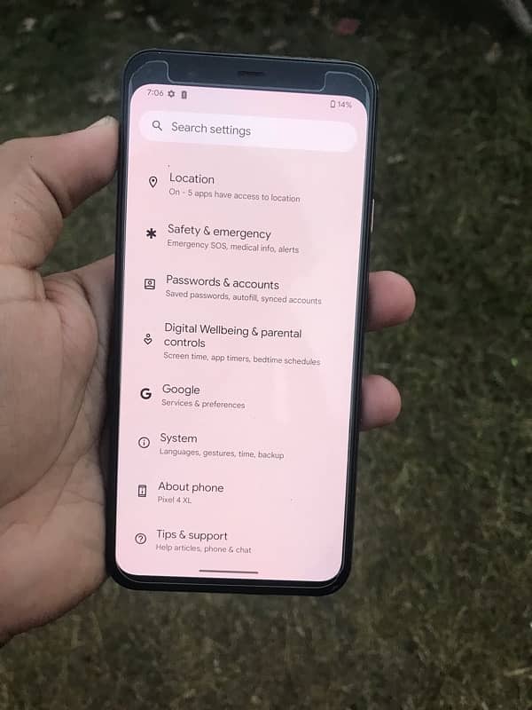 Google Pixel 4xl lush condition Exchange Posibl 0