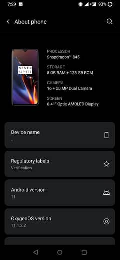 oneplus 6t 8gb 128gb