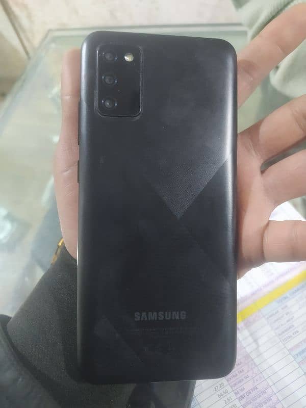 Samsung Galaxy A02s mobile phone + Box + original Charger 4