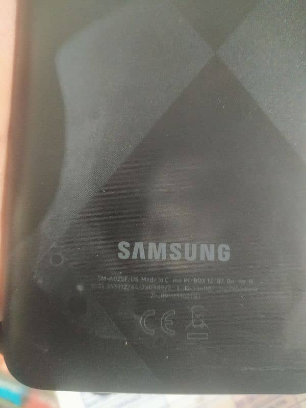 Samsung Galaxy A02s mobile phone + Box + original Charger 5