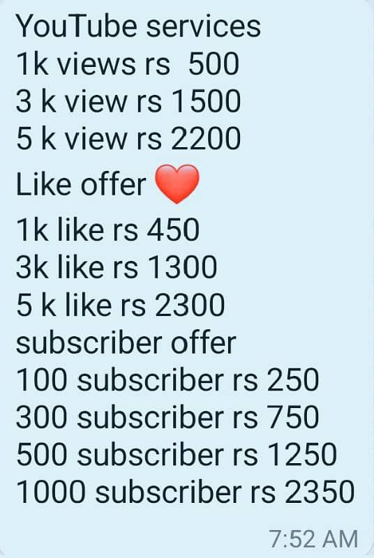 bilkul low price me  all social media ki sarvice mjood he 2