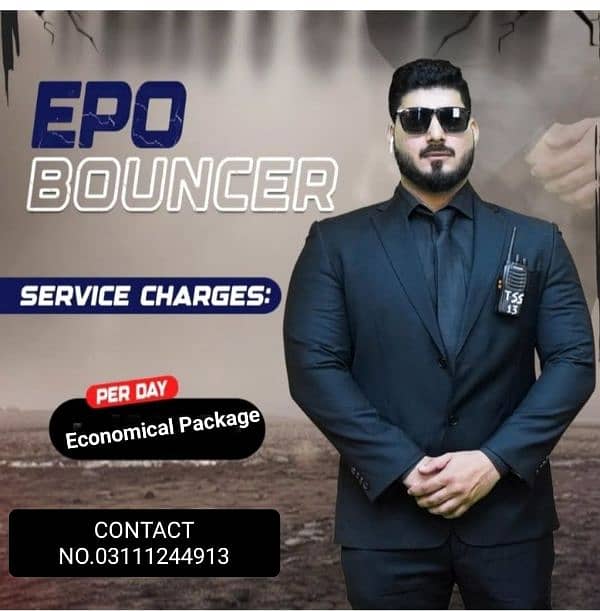 Bouncer squad plus GSS Security Available 5