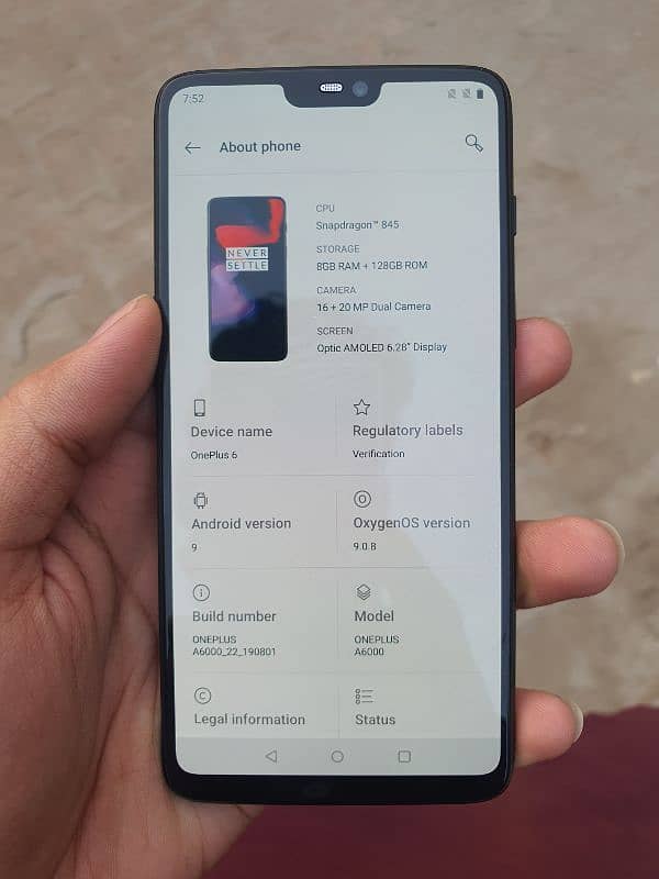 OnePlus 6 8 128 0