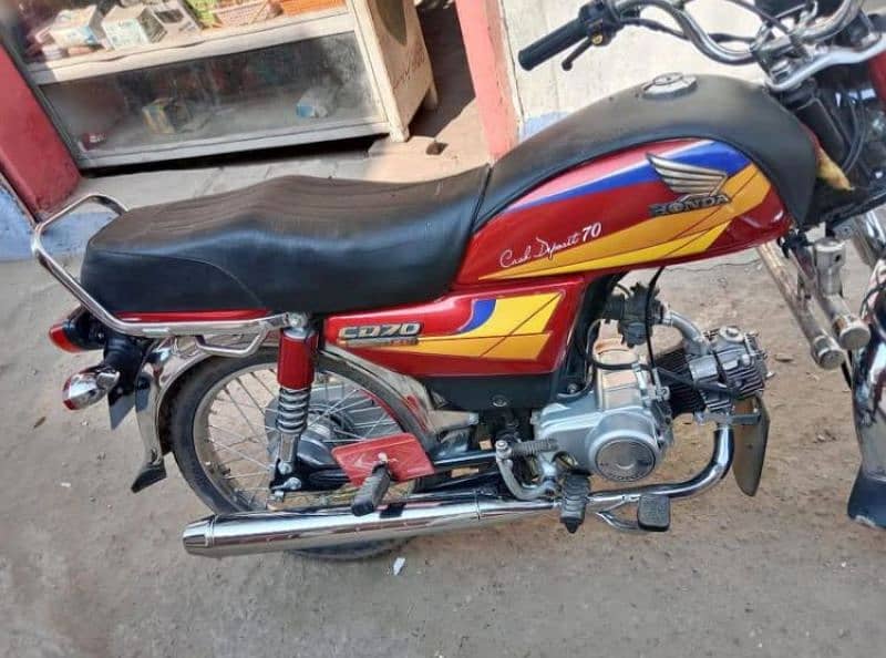 Honda 70 CD bike My contact WhatsApp/0326/86/87/545/ 0