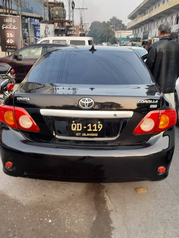 Toyota Corolla xli  2010 ,isb Reg. 4