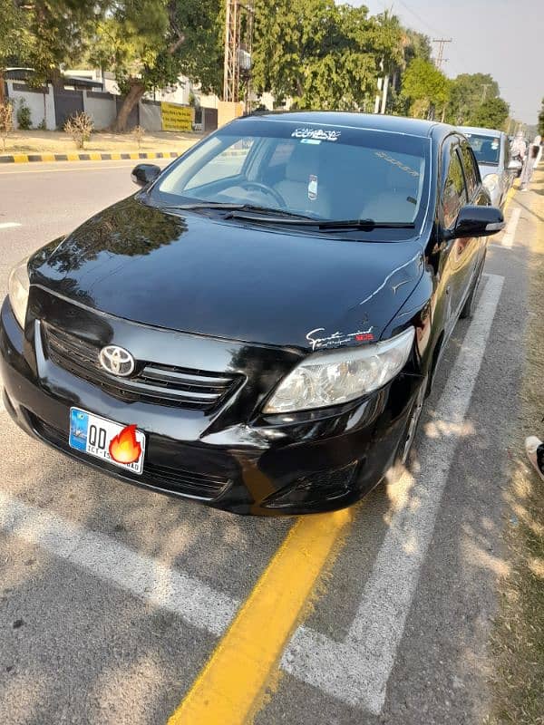 Toyota Corolla xli  2010 ,isb Reg. 7