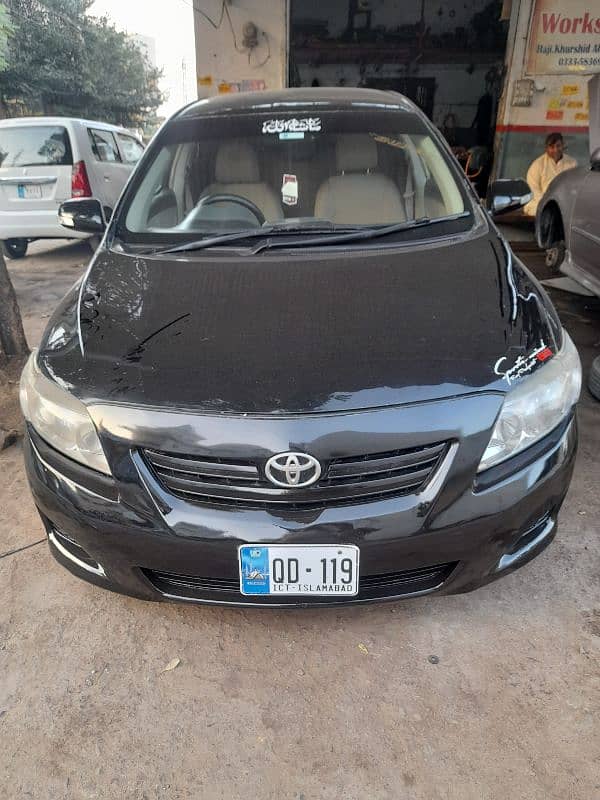 Toyota Corolla xli  2010 ,isb Reg. 12