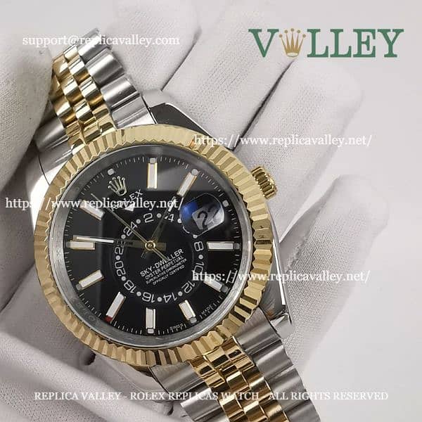 Rolex men watches with amazing quality chain with push button lock 3