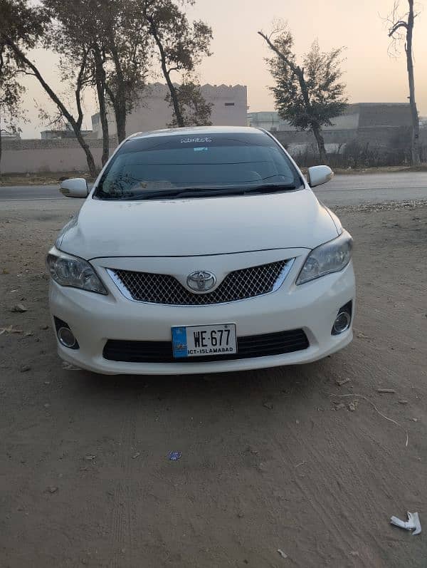 Toyota Corolla XLI 2012 3