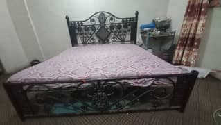 Iron Bed with Mattress