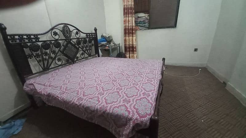 Iron Bed with Mattress 7