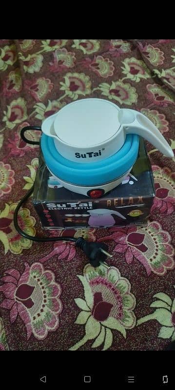 folding silicone electric kettle 1