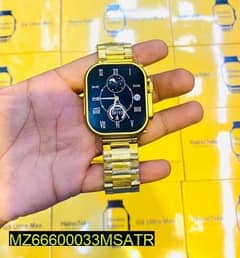 smart watch in Gold color