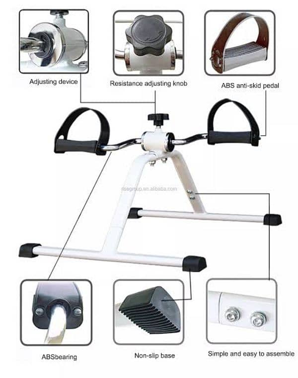 EASY EXERCISE PORTABLE GYM FITNESS PEDAL MI EXERCISE BIKE 03020062817 3