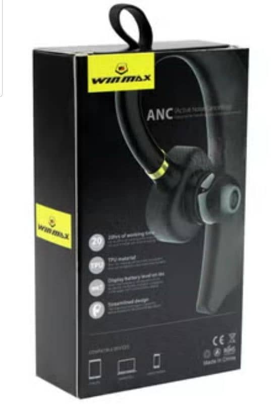 KSA SAUDIA IMPORTED ANC BLUETOOTH HEADSET 0