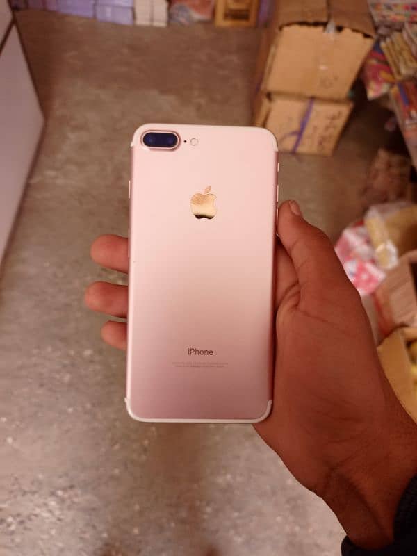 Rs 28000 iphone 7 plus 256gb pta approved 5