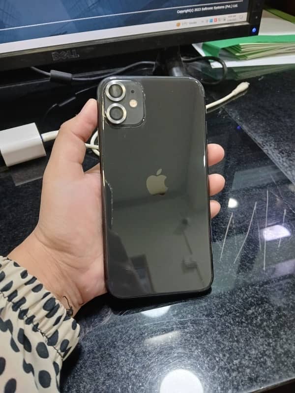 iPhone 11 with box and charger 1