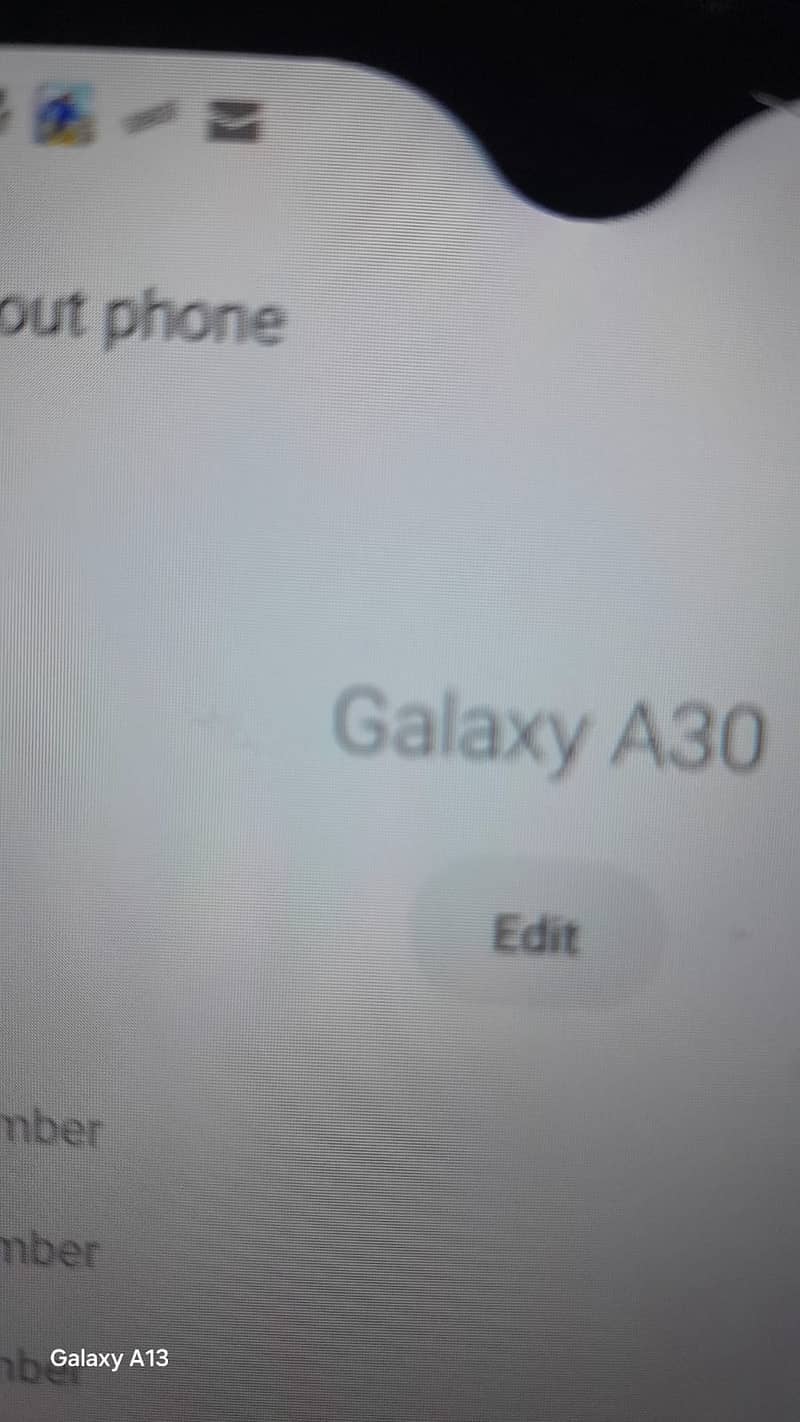 Samsung A30 5