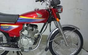 Honda 125 CG 2010 model for urgent sale