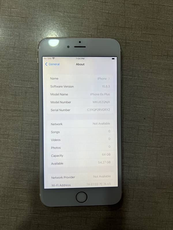 iPhone 6s plus 64gb Approved 6