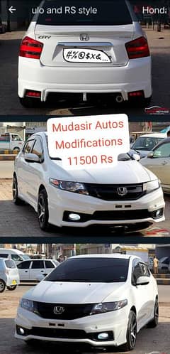 Honda City body kit,spoiler,Alto body kit,wheel covers,cultus body kit