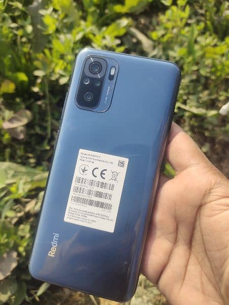 Redmi note 10 mobile condition 10/10 with original box and charger 4