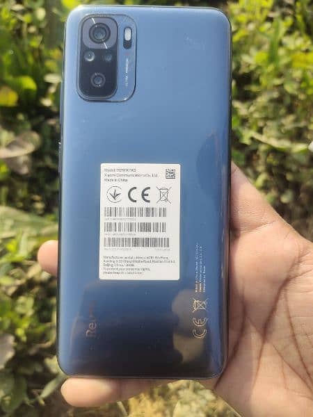 Redmi note 10 mobile condition 10/10 with original box and charger 6