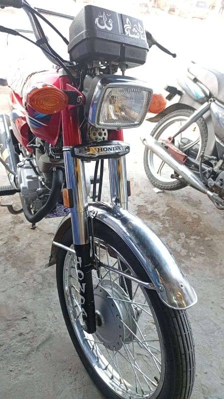 Honda 125 brand new fresh condition open latter hai 03446464638 5