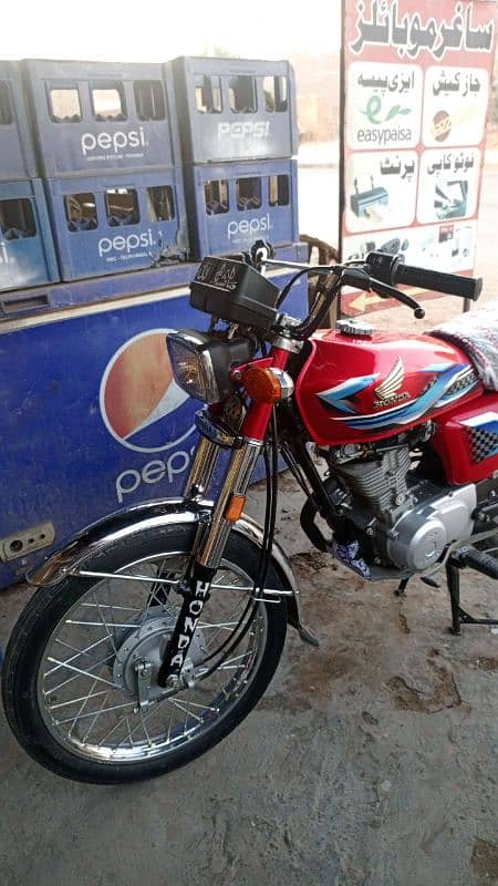 Honda 125 brand new fresh condition open latter hai 03446464638 16