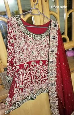 bridal lehnga/ first day dress/ mohsin son's brand/ branded lehnga