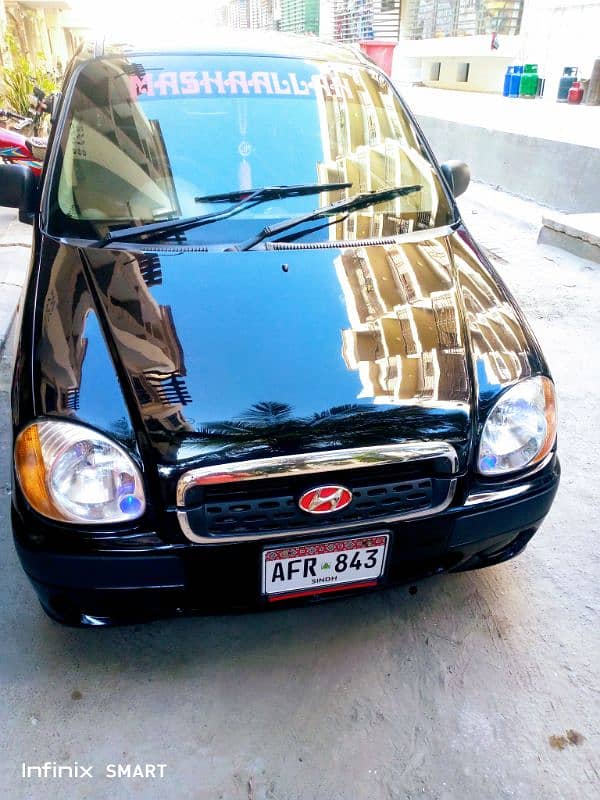 super mint condition Hyundai Santro 2004 executive 6