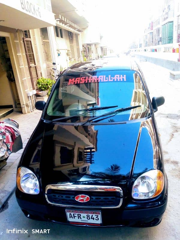 super mint condition Hyundai Santro 2004 executive 7