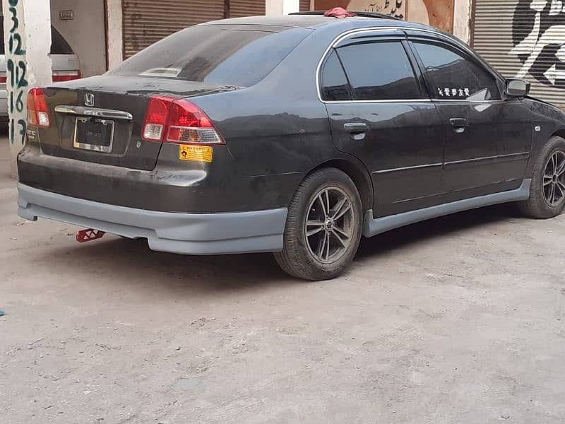 Honda civic 2005 body kit, spoiler,bumper lip, modification 1