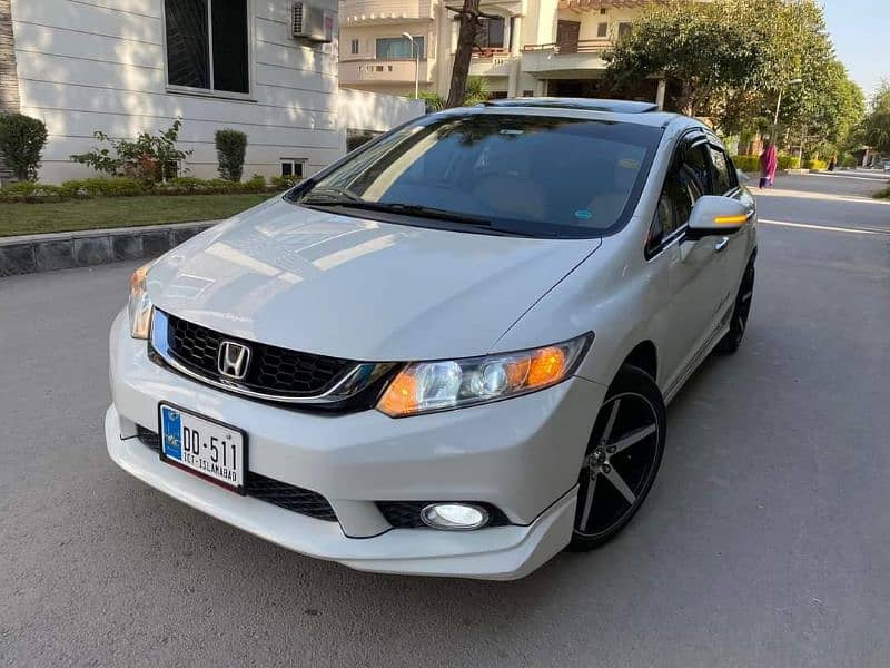 Honda civic 2005 body kit, spoiler,bumper lip, modification 6