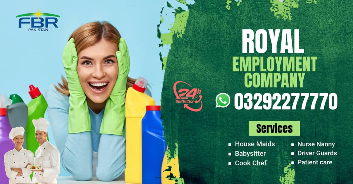 Maids / House Maids / Chef / House Cook / Baby Sitter maid available 0