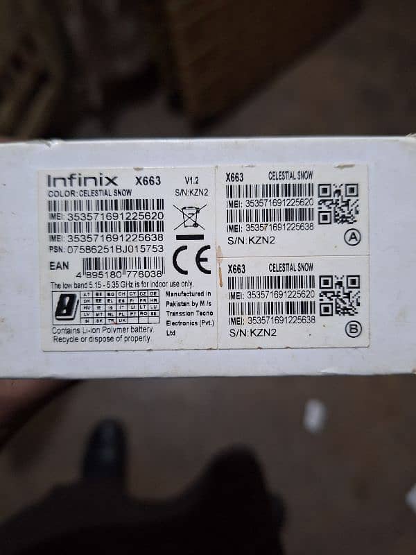 INFINIX NOTE 11   X 663 4