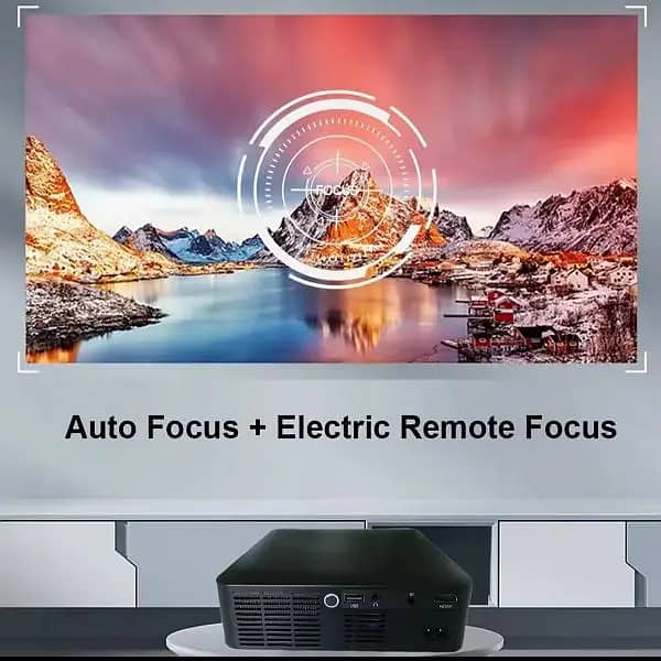 Smartldea Projector 4k Android 13 Home Cinema Digital box pack 6