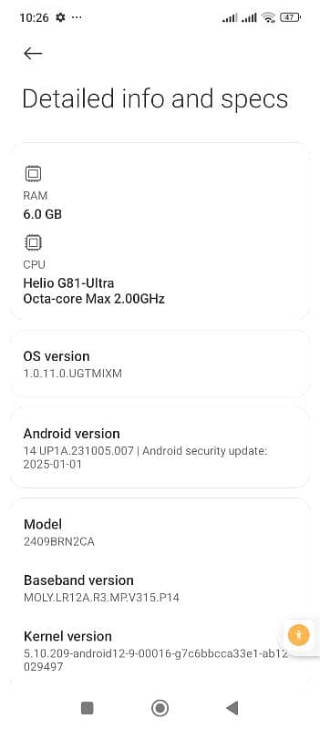 Redmi 14C full box 20days use 1