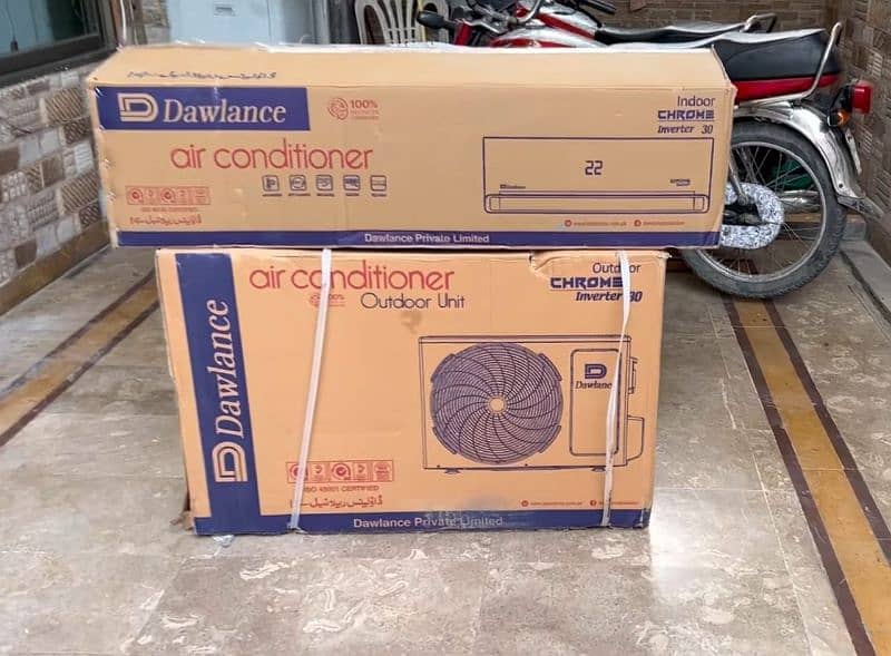 Dawlance DC inverter 1.5ton new hai istamal nahi kiya  0313,41,92,122 1