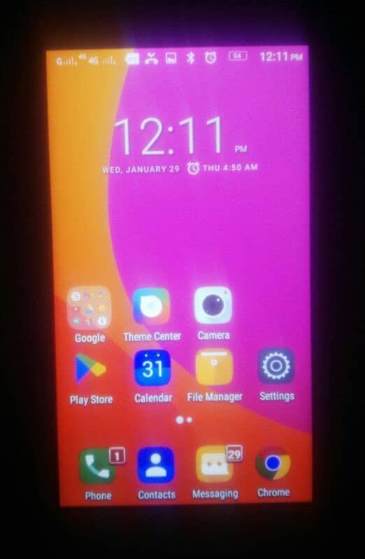 Lenovo 4G LTE Ram 1GB Rom 8GB 4.5 inch display 4