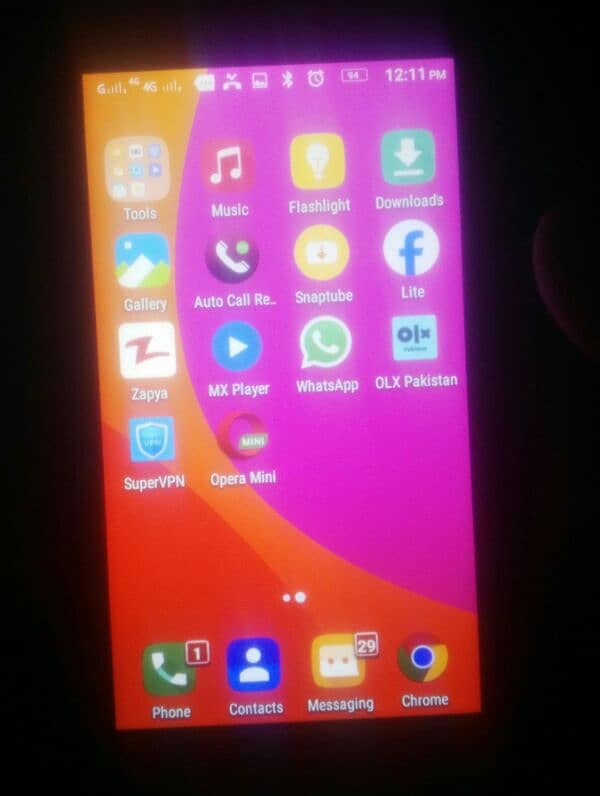 Lenovo 4G LTE Ram 1GB Rom 8GB 4.5 inch display 9