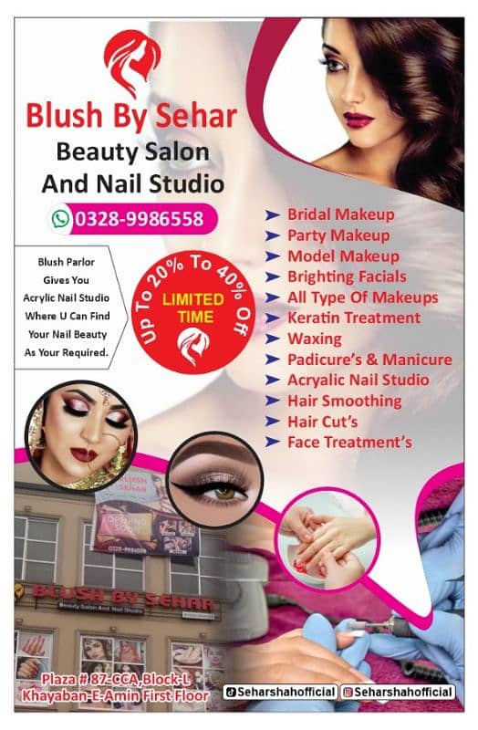 bridal makeup party makeup  nail artist hair cut artist  staff female 6