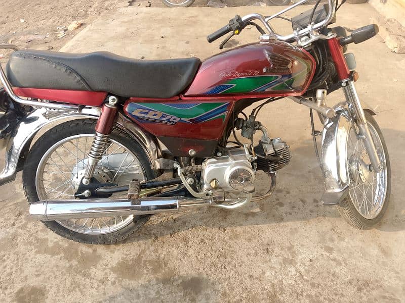 CD Honda 2017 model for sale Multan garden town 1